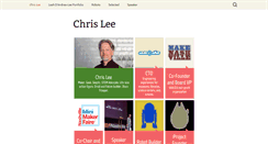 Desktop Screenshot of chrislee.me