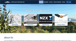Desktop Screenshot of chrislee.co.nz